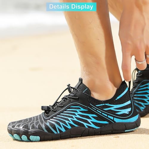 Image of Hike Barefoot Shoes Women Men Pro Water Footwear Wide Toe Box Non-Slip Unisex Athletic Outdoor Running Shoes