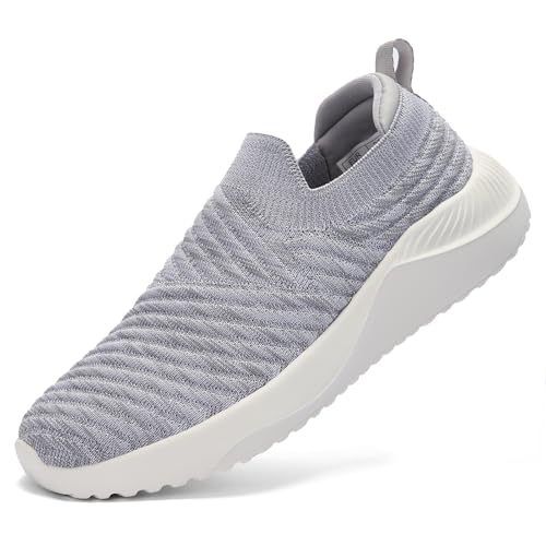 PPQ Womens Slip On Walking Shoes-Lightweight Comfort Breathable Travel Slip in Sneakers