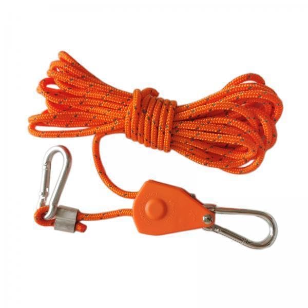 MERISHOPP® 2xRope Hanger Ratchet Tightener Grow Light Hangers for Outdoor Canopy Climbing 4m Orange | Sporting Goods | Outdoor Sports | Camping & Hiking | Tents & Canopies | Tent & Canopy Accessories-image-20