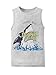AQEACARMON Baby Boys' Tank Tops Shark 3 Pack Tanks Set（Shark/Shark/Gray 3T）