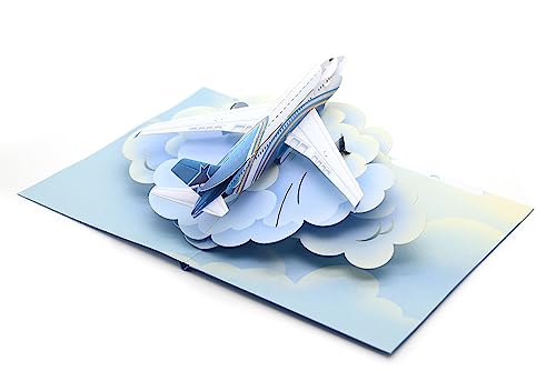 ASVP Plane Card Pop Up Card for Travelers & Pilots