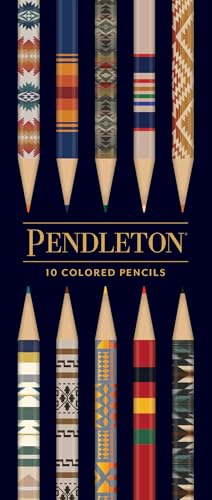 Lápices de colores Chronicle Books Pendleton miniatura 1