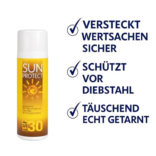 Weedness Sonnenmilch coffre-fort en boîte et cachette secrète mini format - 4