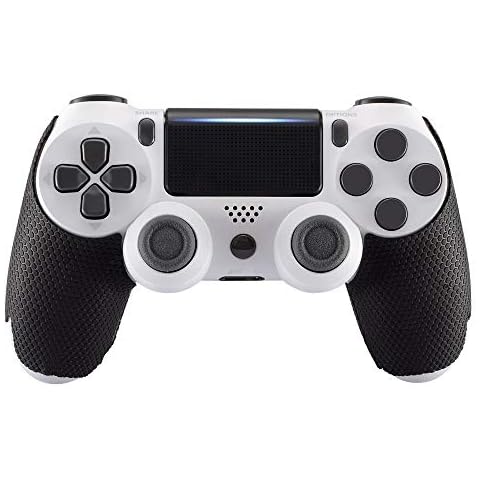 eXtremeRate Pegatina de Agarre para PS4 Mando Aadhesivo de Silicona Antideslizante Cover