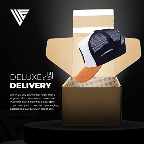Image of Urban Effort Trucker Hat for Men - Mesh Back Baseball Cap, 5 Panel Snapback Hats for Men and Women