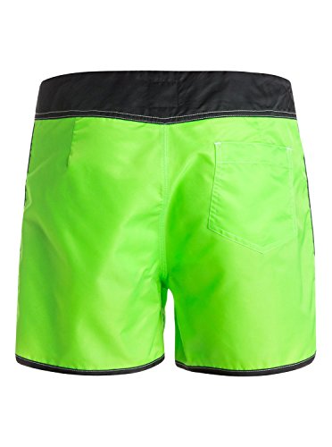 Bañador Quiksilver Secado Rápido EQYBS03102 Verde Flúor de Hombre Talla 33 4