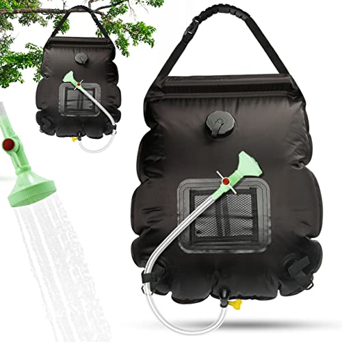 Borsa Doccia E Filtro Acqua 2 In 1 Membrane Solutions 12L - Gravità Con Cannuccia Per Campeggio