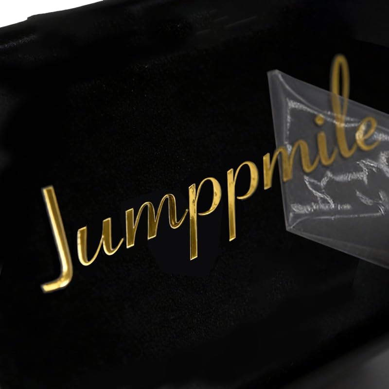 Personalized Transfer Stickers Custom UV Gold Foil Stickers Transparent Self-Adhesive Film with Your Image Stereo Crystal Decals Label for Business Logo Make Your Own Decal