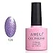 Produktbild AIMEILI UV LED Gellack ablösbarer Gel Nagellack Lila Glitzer Gel Polish - Lavandula Angustifolia Mill (128) 10ml
