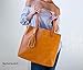 Pebbled Leather Tote Bag For Women, Genuine Leather Bag, Handmade Leather Handbag Gift For Mom