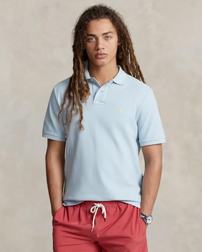 Image of POLO RALPH LAUREN Men's Custom Slim Fit Iconic Mesh Polo