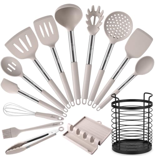 HOTEC 446°F Heat Resistant Silicone Kitchen...