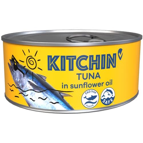 Kitchin Thunfisch in Sonnenblumenöl (0.19 kg)