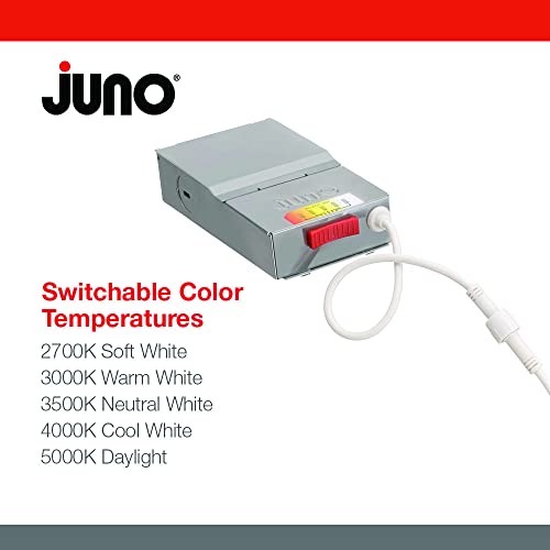 Juno 6IN. LED Wafer Downlight 3000K to 5000K Switchable Color Temperature, Brush Nickel by Juno - Image 3