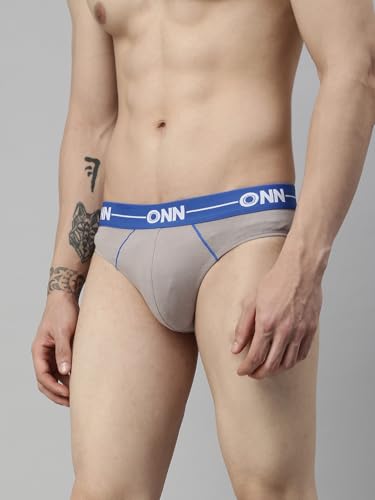 Image of ONN Men's Cotton Brief (Pack of 2) (Colors May Vary)