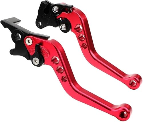 Leviers d'embrayage de frein moto modification guidon avec poignées frein alliage CNC 1 paire