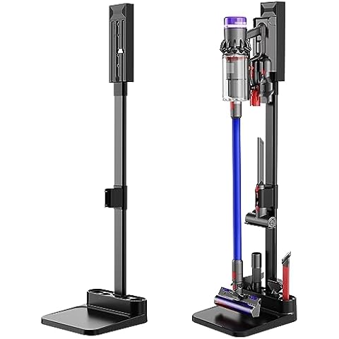 Foho Vacuum Stand Storage Dock Dockings Station Compatible for Dyson V7 V8 V10 V11 V12 V15 SV18 SV21, Storage Bracket Stand Compatible for Dyson Vacuum Cleaner and Central Vacuum Installation Parts Cover