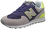 Iconic: las zapatillas New Balance 574v2 cuentan con lo mejor de estilo retro y elementos de diseño moderno. Con las cabezas de zapatilla de silueta de la firma que han amado desde los años 80, estas icónicas zapatillas son imprescindibles en tu armario de zapatos.