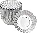 Moldes Individuales Magdalenas / Moldes Para Hornear de Aluminio / Tartaleta Magdalenas / Moldes Aluminio Para Magdalenas / Moldes Individuales Mini (pack 6) Redondos 8cm