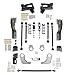 Detroit Speed 041754-DDS QUADRALink Rear Suspension Kit - Double Adjustable Shocks - Weld-in Axle Brackets