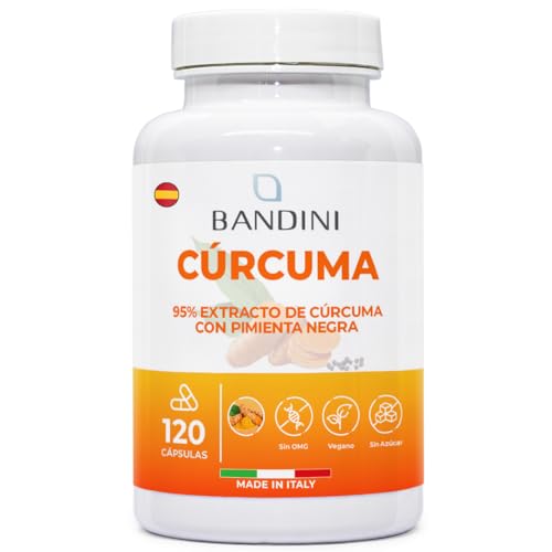 Bandini Extracto de Cúrcuma 120 cápsulas