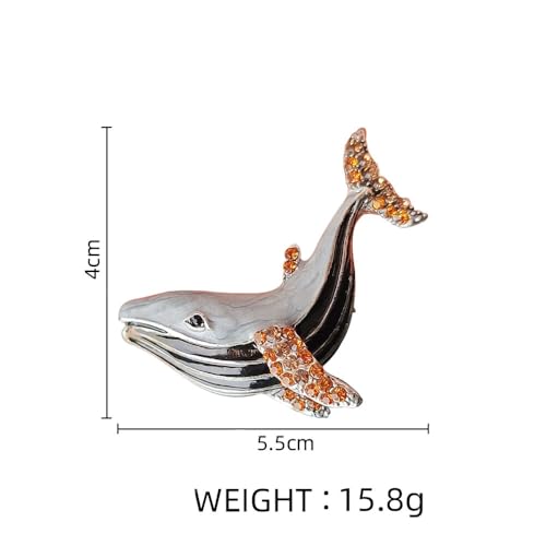 Image of women's animal brooch, rhinestone pearl cubic zirconia high-end temperament animal insect brooch clothing paired with jackets, pins, brooches suitable for women and girls