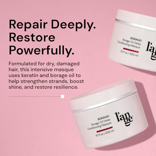 L'ANGE HAIR Borago Deep Conditioning Hair Mask for Damaged Hair, 10 oz - image 3