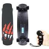 EpyGnom Patinetas Eléctricas para Adultos, Longboard Todoterreno, con Pantalla LCD, Control Remoto, 4 Velocidades, Velocidad Máxima De 24 Km/H, para Adultos Que Disfrutan de la Ciudad. J