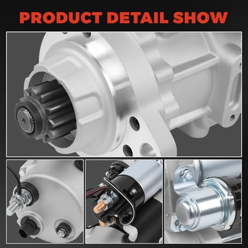 Motor de arranque modelo 8201004 KAKSEY compatible con motores Detroit Diesel DD13 DD15 DD16 para camiones Freightliner, Newmar Supreme Aire, Renegade y Western Star 2016-2022 miniatura 6