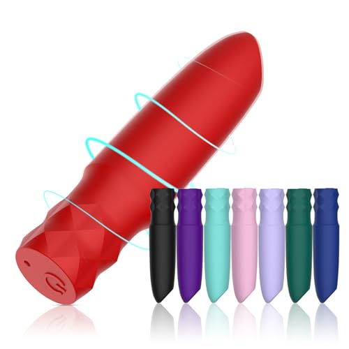 PINTLE Vibro Ei für Unterwegs mit 10 Vibrationsmodi Tragbare Klein Massage für Paar Vibratoren G-punkt und Klitoris Stimulator Sex Toyset Damen Mini Bullet Vibrator Sex Spielzeug für die Frau(Rosa)