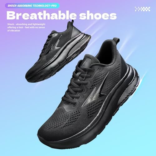 Herren Sneaker Mit Breiter Zehenbox - Leichte Atmungsaktive Laufschuhe Für Sport & Alltag