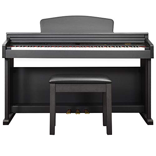Axus Digital AXD2BK Piano numérique Noir - Les Beatles, Paul McCartney, John Lennon, RIngo Starr, George Harrison Axus Digital AXD2BK Piano numérique Noir