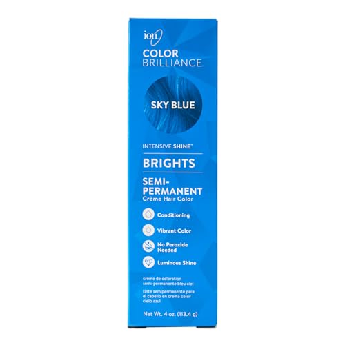 ion Semi-Permanent Brights Hair Color Sky Blue