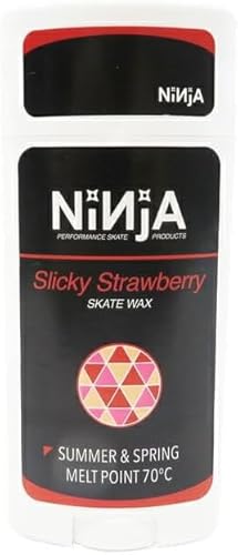 NINJA BEARINGS NINJA SKATE WAX SLICKY STRAWBERRY