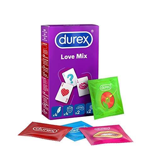 Durex Preservativi Surprise Love Mix 12 Pezzi Assortiti Stimolanti Per Lei Con Rilievi E Nervature...