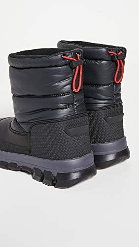Hunter Women's Watershoes Snow Shoe, Black, 6 | Image 3