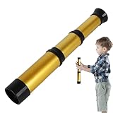 Teleskop für Kinder – Miniatur Taschenfernrohr, tragbare Zoom-Optik...