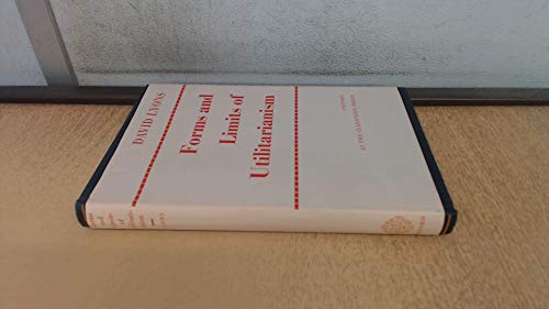 Forms and limits of utilitarianism B0007JX1XM Book Cover