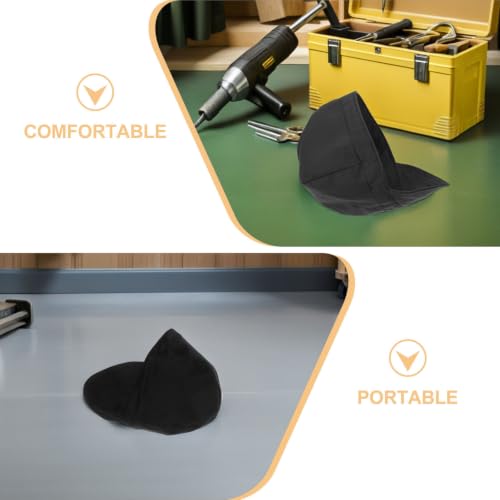 Gorros de soldador de algodón pack de 2 piezas transpirables con protección ignífuga 3