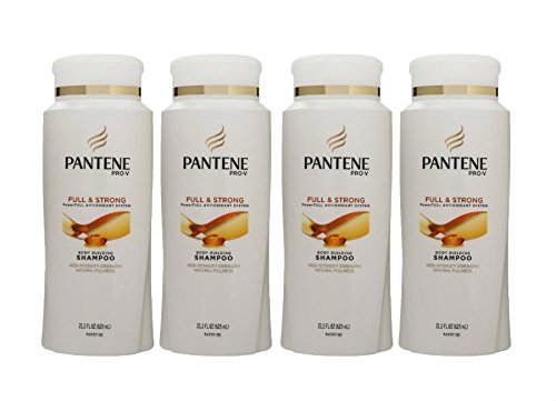 Pantene Pro-V Full & Strong Shampoo, 21.1 FL OZ (Pack of 4)