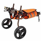 Silla de Ruedas para Mascotas, Hook Loop Upgraded Pet 2 Rounds Sillas de Ruedas...