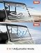 KEMIMOTO Flip Windshield Compatible with Can-Am Defender & Defender Max HD5/HD8/HD10, Scratch-resistant 1/ 5