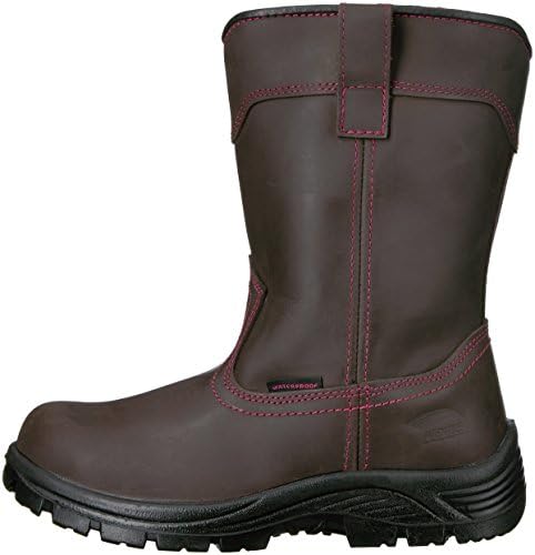 Avenger Work Boots womens Avenger 7146 Comp Toe Wp Pull Eh Work Boot Industrial Construction Shoe, Brown, 9.5 US | Image 7