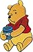 Disney Winnie The Pooh Holding Honey Pot Embroidered Iron On Applique Patch