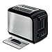 KRUPS Krups Express Toaster KH411D50 Stainless Steel Toaster with Wide Slots, Includes Dust Lid & Crumb Tray, Defrost, Reheat, 7 Browning Levels, 2 Slice, Stainless Steel