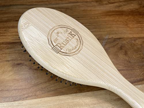 Boar-Bristle-Oval-Hair-Brush-by-RustiK-Bamboo-Eco-Friendly-Detangling-Nylon-Soft-Pin-Scalp-Massaging-Anti-Static-Paddle-Brush-Woodcrafted-For-Men-and-Women
