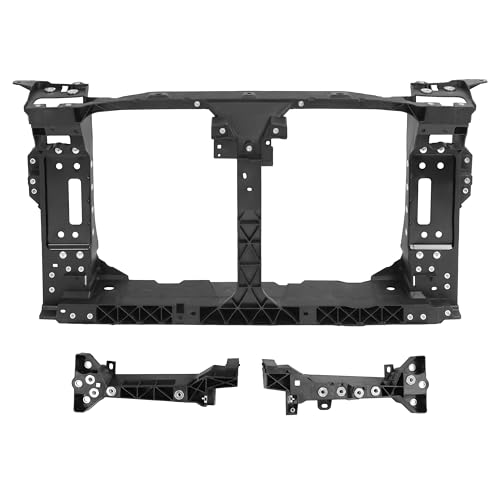 ALMULOO Radiator Support Assembly Compatible with 2014-2019 Infiniti Q50 2017-2020 Infiniti Q60 Replacement for IN1225129 IN1244100 IN1245100 625014HH0A 625854GA0A 625844GA0A Plastic Black by ALMULOO - Image 5