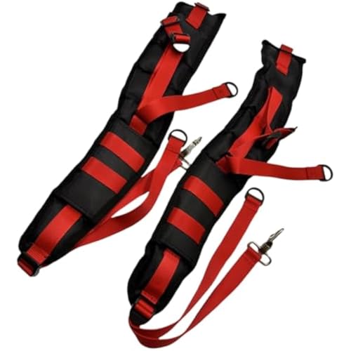 Harnais de Transport d'équipement réglable – Porte-Outils en Tissu de 58 cm, Sangle Utilitaire extérieure | Solution de roulement de Poids Ergonomique pour l'aménagement paysager, Les Machines