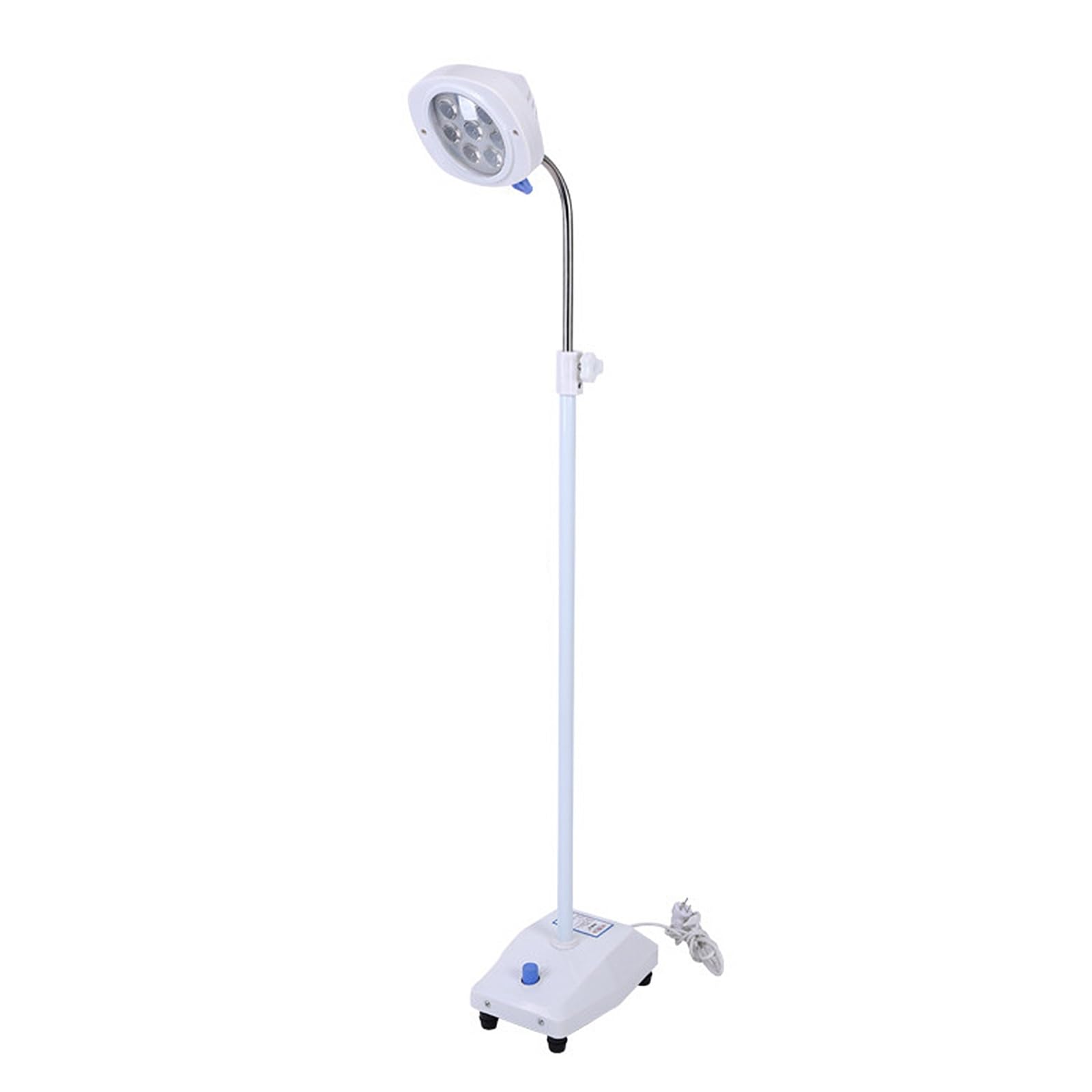 Lampada da Visita da 27 W Regolabile, Senza Ombre, da Terra, per Studio Medico, Portatile, per Animali Domestici, per Ambulatorio.