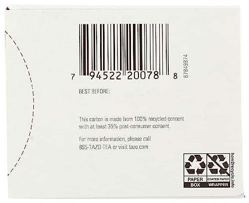 Tazo 0794522200788 Awake English Breakfast Black Tea Filterbags thumb #7